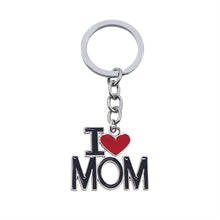 2017 New Arrive Cartoon Personality Lovers Keychain Key Ring Alloy Letter I