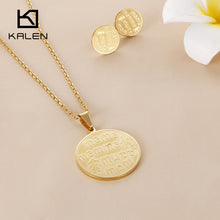 Kalen Fashion Cheap Jewelry China Gold Color Stainless Steel Letter Mom & C