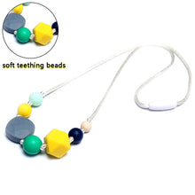 Silicone Beads Teething Teether Necklace Food grade Chew Baby Toddler Nursi