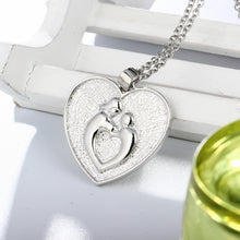 MJARTORIA Moms Jewelry Birthday Gift For Mother Baby Heart Charm Pendant Mo