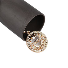 Wholesale Hollow Round Flower Filigree Hanging Earrings Heart Letter Mom Dr