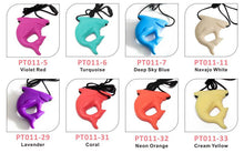 Baby Nursing Jewelry for Mom Food Grade Silicone Teething Pendant Soft Shar