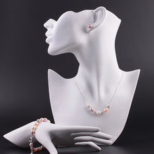 Wedding freshwater pearl jewelry sets women,multi natural pearl jewelry 925
