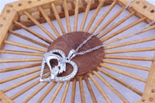 Mom Necklace Mother Love Baby Child Heart Pendant Mothers Day Necklace Chea