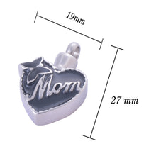 316L Stainless Steel Mom Cremation keepsake High Quality Stainless Steel He