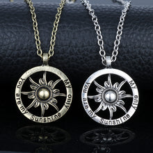 MQCHUN 2017 You Are My Sunshine My Only Sunshine Charm Pendant Necklace Fas