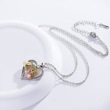 2017 Mother And Child Pendant Gift For Mom 925 sterling silver and gold Ne