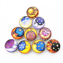 10pcs/lot Mix I Love Mom letter glass snap button fit 18mm snap jewelry Mot