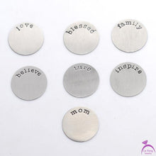 316L stainless steel 7 letter large love blessed faith inspire mom family t