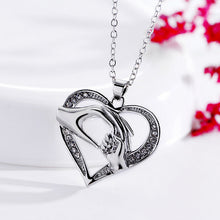 Mother Love Baby Child Rhinestone Big Hand Hold Little Hand Fashion Designe