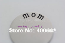 large mom plate for 30mm big floating charm memory living glass locket  Xma