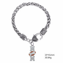 Skyrim aliexpress trending crystals football mom charm bracelet jewelry on
