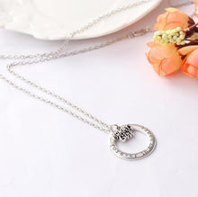 Mom Necklace Pendant Mother Daughter Son Child Family Forever In My Heart