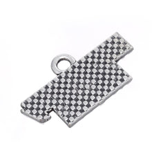 my shape 20Pcs Metal Word Military Mom Charms Jewelry For Women-in Charms f