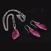 Austria Crystal Jewelry Sets Geometry jewelry fashion simple Stone ax jewel