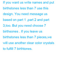 Family Tree Pendant Necklace 2016 New Arrival Birthstone Long Necklaces Cus