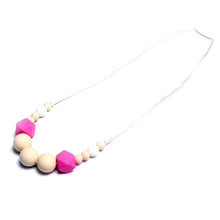 1pcs Silicone teething necklace safty baby mom jewelry Food grade Silicone