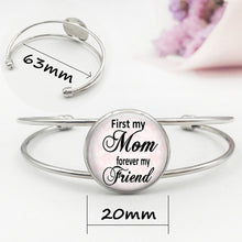 First Mom Forever My Friend Pendant, Mothers Day Necklace, Mothers Day Jewe