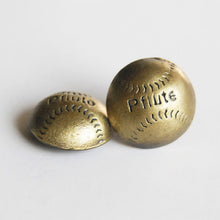 3D Baseball Ball Earrings Personalized Baseball Post Earrings Sports Hobby