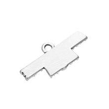 my shape 20Pcs Hand made Word Air Force Mom Charm Accessories Charm Jewelry