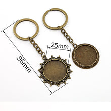 3Pcs/Lot Personalized Photo Key Chain Ring Custom Photo of Your Baby Child