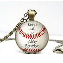 Personality baseball pendant Softball Jewelry Necklaces Little League Mom g