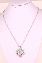 Moms Jewelry Birthday Gift Mother Baby Heart Pendant Mom Daughter Son Child