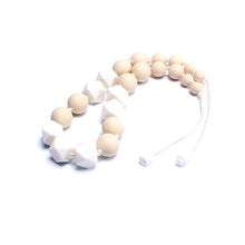 1pcs Silicone teething neckalce Food grade jewelry Baby nursing necklace to