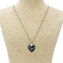 Women's Girls Stainless Steel Pendant Chain Mom Heart Love Butterfly Cremat