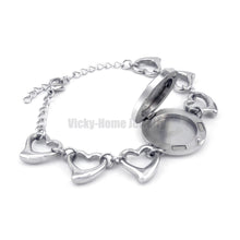 Round Mama Mom (25mm) with heart Circle Band Aromatherapy / Essential Oils