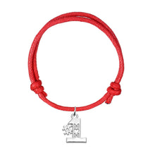 Minimal Korean Wax Cord Wrap Bracelet Adjustable Message Pendant Bracelets