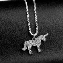 My little pony Necklaces unicorn Animal horse Necklace anime gold Silver Pl
