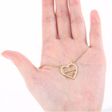 Duoying Heart Necklace Personalized Love Custom Name Necklace Romantic Anni