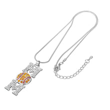 Skyrim chokers 2017 baseball or softball mom pave crystal necklace jewelry-
