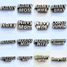 20pcs/lot new design amy navy marines air force mom wife floating living me