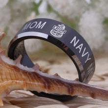 Free Shipping YGK JEWELRY Hot Sales 8MM The Army Military Navy Mom Design M