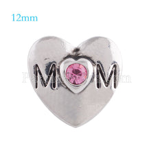 10pcs/lot Newest mini snap button snap jewelry 12mm mom sister small snap b