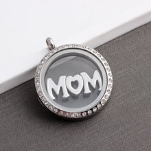 20pcs/lot Free shipping DIY Letter MOM Charms Fashion Silver Plated Charms