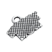 My shape 30Pcs tennis mom sporty word charms-in Charms from Jewelry & Acces