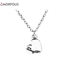 10 Set/lot Mother Daughter Matching Love Heart Pendant Set of Two Mom Girl
