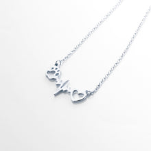 Hot Sale Love Heart Dog/Cat Paw Print Pendant Neckalce Friendship Necklace