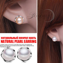 Real Natural Pearl Jewelry freshwater vintage bridal jewelry sets women,925