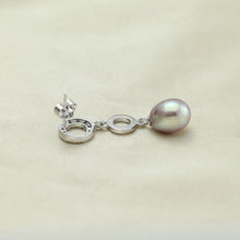 Genuine wedding freshwater pearl earrings women,fashion natural pearl earri