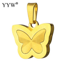YYW Jewelry New Girl Gold color Stainless Steel Animal Pendants New Arrive
