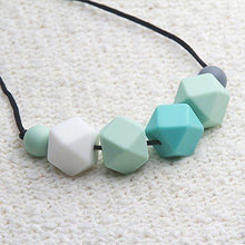 Stylish Baby Teething Necklace for Mom and Safe for Baby   BPA Free-in Powe