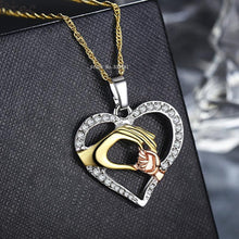 2017 Mom Necklace Baby Heart Pendant  Mother Daughter Son Child Family Love