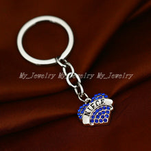 Mom Nurse Teacher My Girl Best Friend Key Chains Heart Crystal Keychian Rin