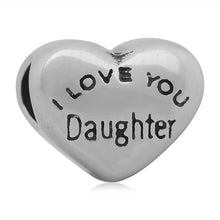 Lemegeton Heart Shape Precise Polishing Stainless Steel Family Jewelry I LO