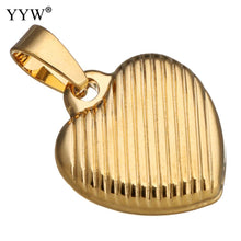 YYW Women Lover Mom Gifts New Punk Fashion Gold color Stainless Steel Heart