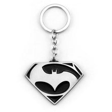 New Cartoon Superman Batman Keychain Superhero Key Chains Batman Keyring Ke